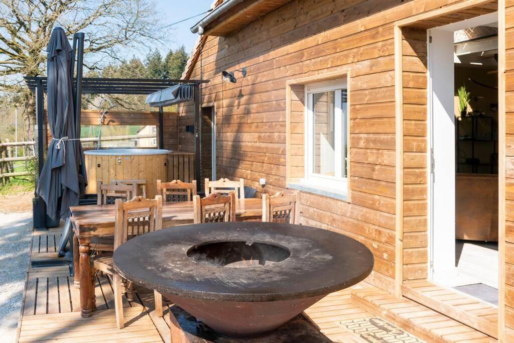 Relaxing Cottage Bain Nordique Ancinnes Luaran gambar