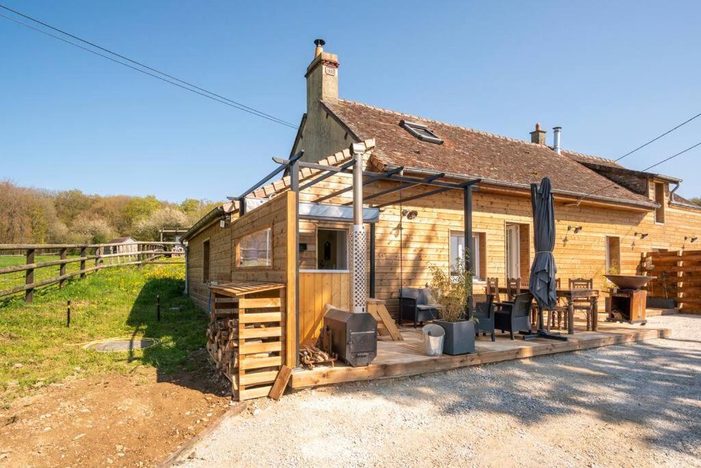 Relaxing Cottage Bain Nordique Ancinnes Luaran gambar
