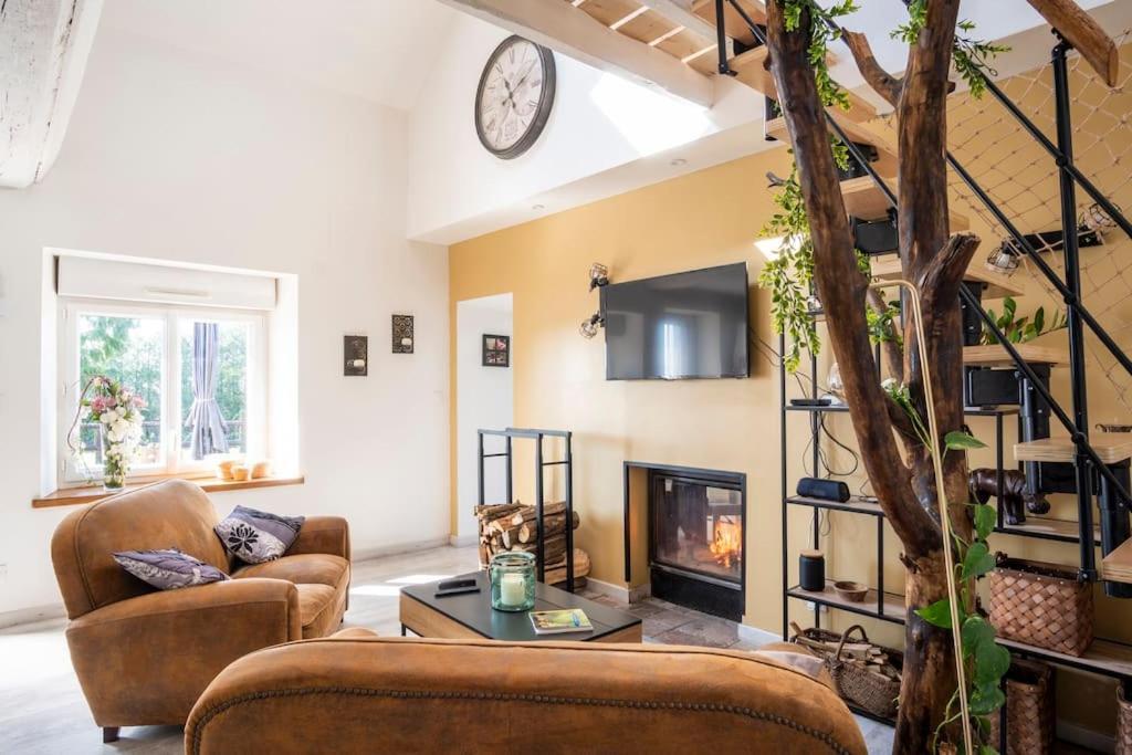 Relaxing Cottage Bain Nordique Ancinnes Luaran gambar